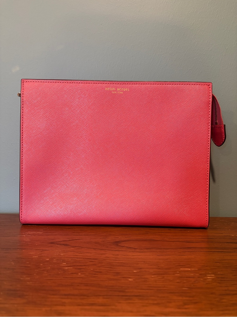 🔥🆕🔥 Henri Bendel West 57th Cosmetic Clutch - Pink Coral